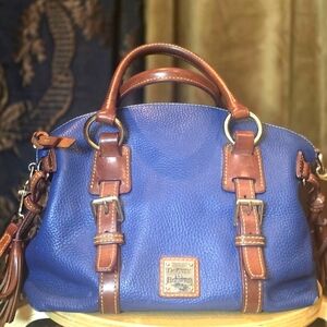 Dooney & Bourke Bristol Pebble Grain Flouritine Satchel
